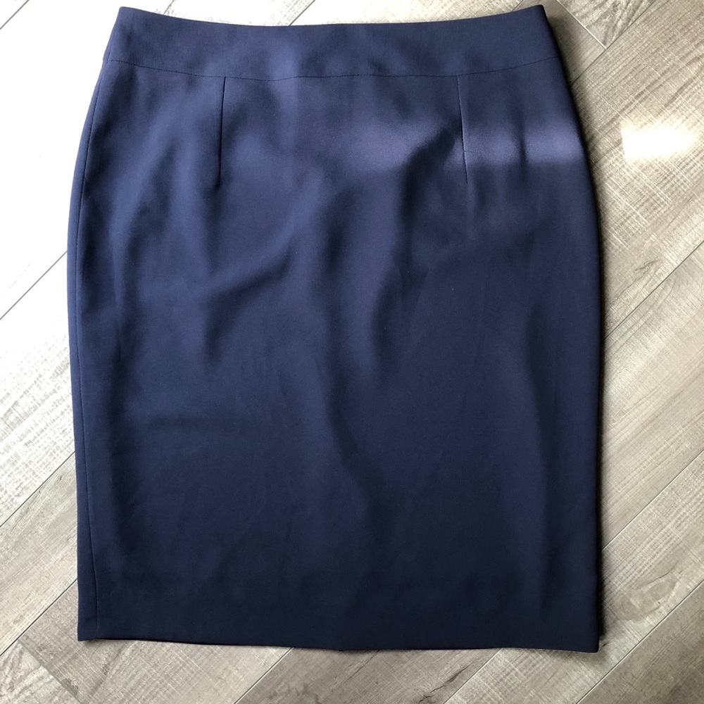 Blue Pencil Skirt M